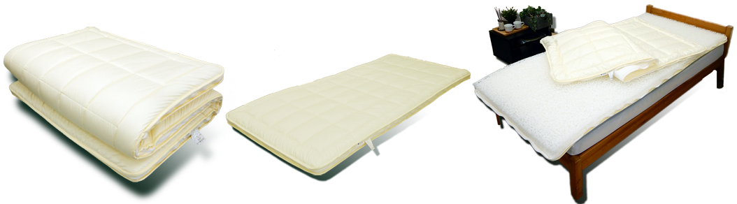 洗える敷布団全周ファスナー