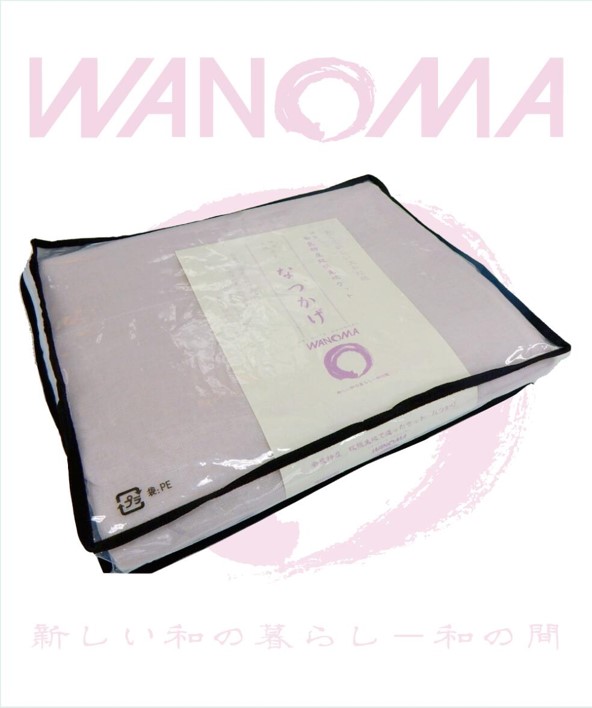 奈良県産蚊帳生地ケット「なつかげ」